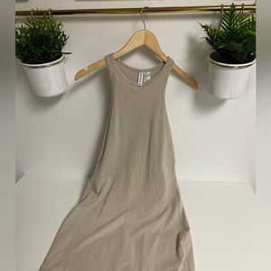 H&M Neutral Midi Dress